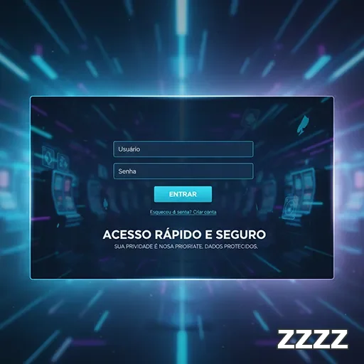Tela de login do aplicativo zzzz com serviços VIP destacados.