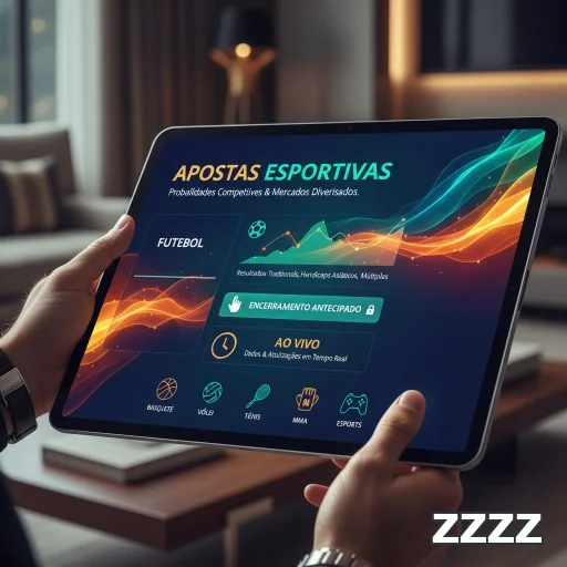 Interface do zzzz mostra ofertas de apostas esportivas.
