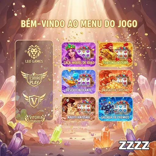 Menu de jogos VIP com opções de caça-níqueis no zzzz.