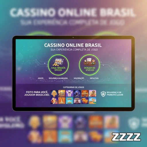 Tela do aplicativo zzzz mostrando jogos de cassino online.