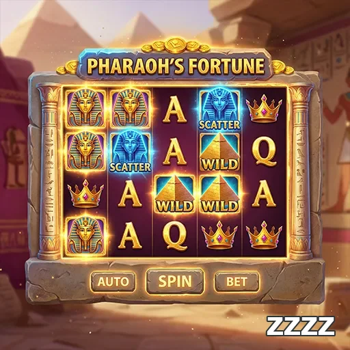 Imagem do jogo Pharaoh's Fortune disponível na zzzz.
