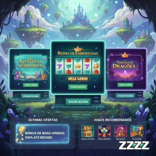 Interface de jogos VIP no site zzzz com slots e promoções.