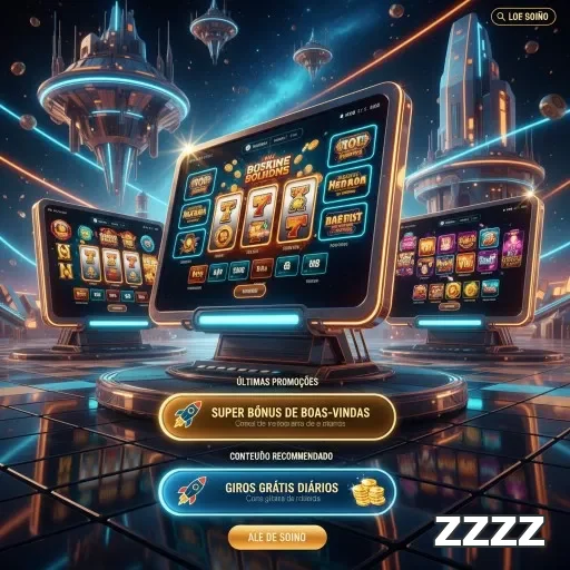 Máquinas de slot da zzzz com promoções e gráficos vibrantes.